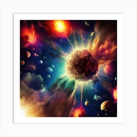 Nebula (Design 2) Art Print