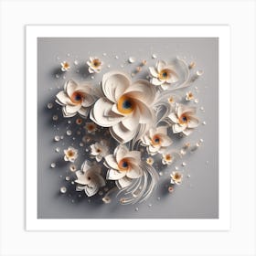 Flowers 23 Art Print