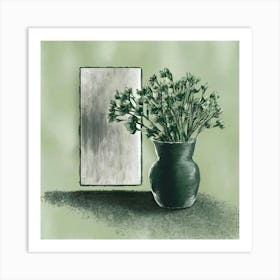 Vase Of Flowers Art Print