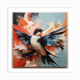 Swallow 4 Art Print