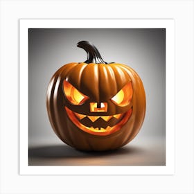 Halloween Pumpkin 5 Art Print