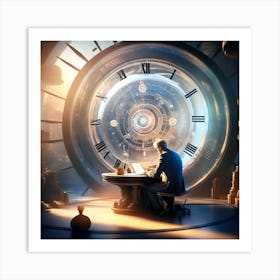 Time Traveler Art Print