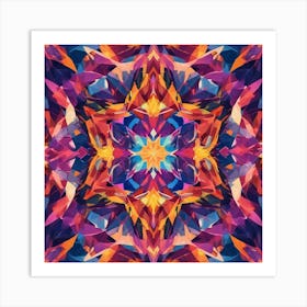 Abstract Mandala 7 Art Print