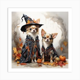 Two Witches Art Print