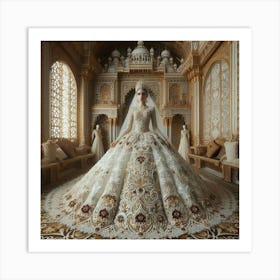 Wedding Dress 2 Art Print