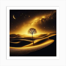 Sand Dunes 18 Art Print