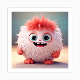 Cute Monster 1 Art Print