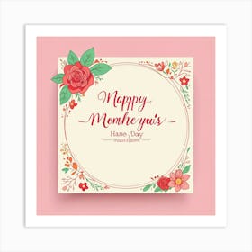 Happy Mother'S Day 3 Art Print