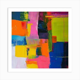 Modern Abstract Collection 67 Art Print