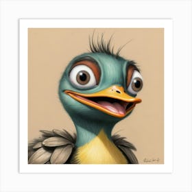 Duck! 19 Art Print