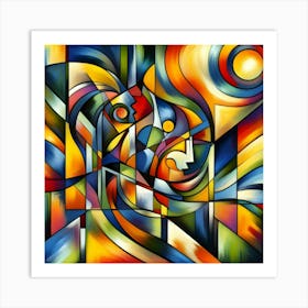 Abstract Painting 78 Art Print