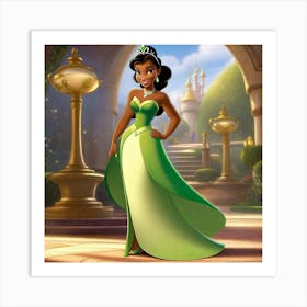 Princess And The Frog 1 Art Print