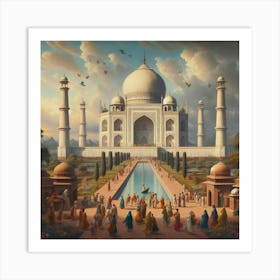 Taj Mahal 5 Art Print