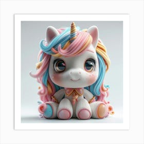 Beautiful Unicorn 18 Art Print