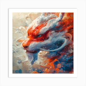 Dragon Illustration Art Print