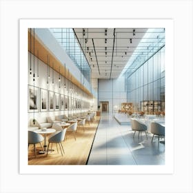 Cafeteria 3 Art Print