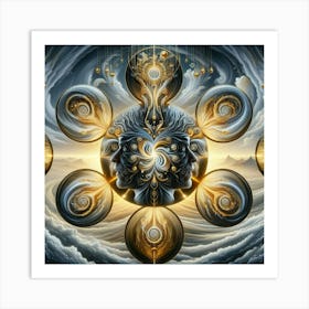 Shamanic 6 Art Print