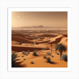 Sahara Desert 99 Art Print