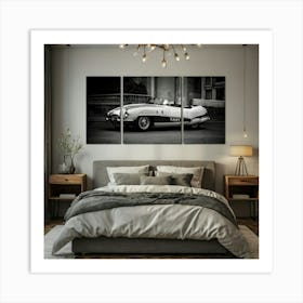 Classic Sports Car Art Print