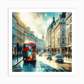 Streets Of London 7 Art Print