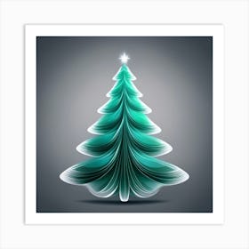 Christmas Tree Art Print