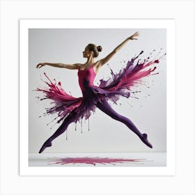 Ballet Dancer 2 Art Print