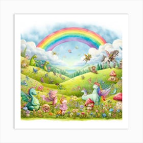 Fairy Land 1 Art Print