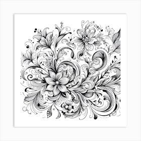 Floral (51) Art Print