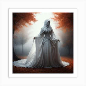 White Witch Art Print