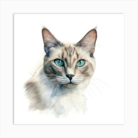 Raas Cat Portrait Art Print