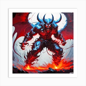 Demon 14 Art Print