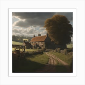 Country House 5 Art Print