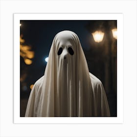 Ghost At Night Art Print