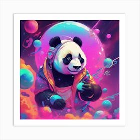 Panda SeaPunk Art Print