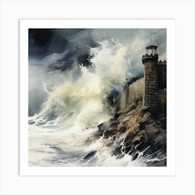 Wave 9 Art Print