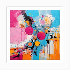 Juangisme Mindless Journey Abstract Art #18 Art Print