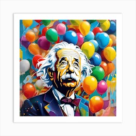 Albert Einstein 1 Art Print