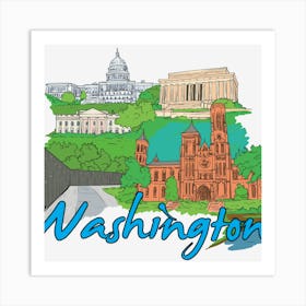 Washington Dc Art Print