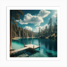 Lake Tahoe Art Print