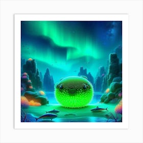 Puffer Fish3 Art Print