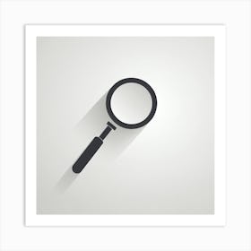 Magnifying Glass 2 Art Print