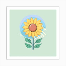 Sunflower 20 Art Print