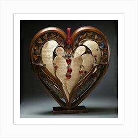 Heart Of Love Art Print