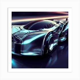 Futuristic Car 1 Art Print