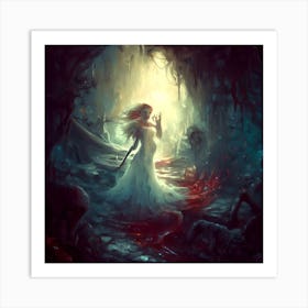 Mythical Enigma Art Print