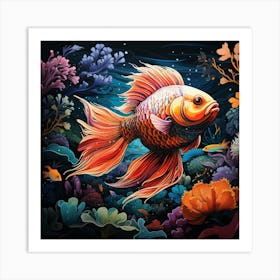 Goldfish 6 Art Print