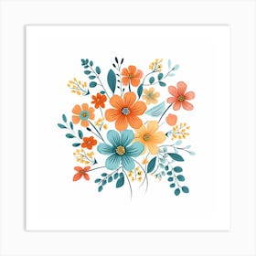 Flowers 4 Art Print