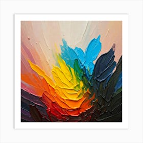 Abstract Painting 5 Art Print