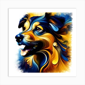 Dog Breed 08 Art Print