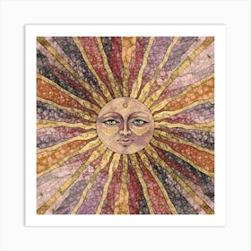 Sun Art Print